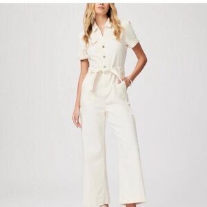 Paige Anessa Quartz Sand Jumpsuit